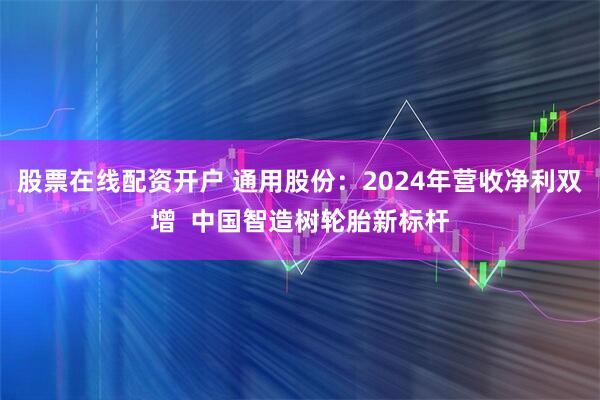 股票在线配资开户 通用股份：2024年营收净利双增  中国智造树轮胎新标杆